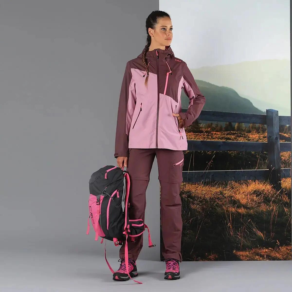 Chaqueta impermeable con capucha para mujer CMP 2/4