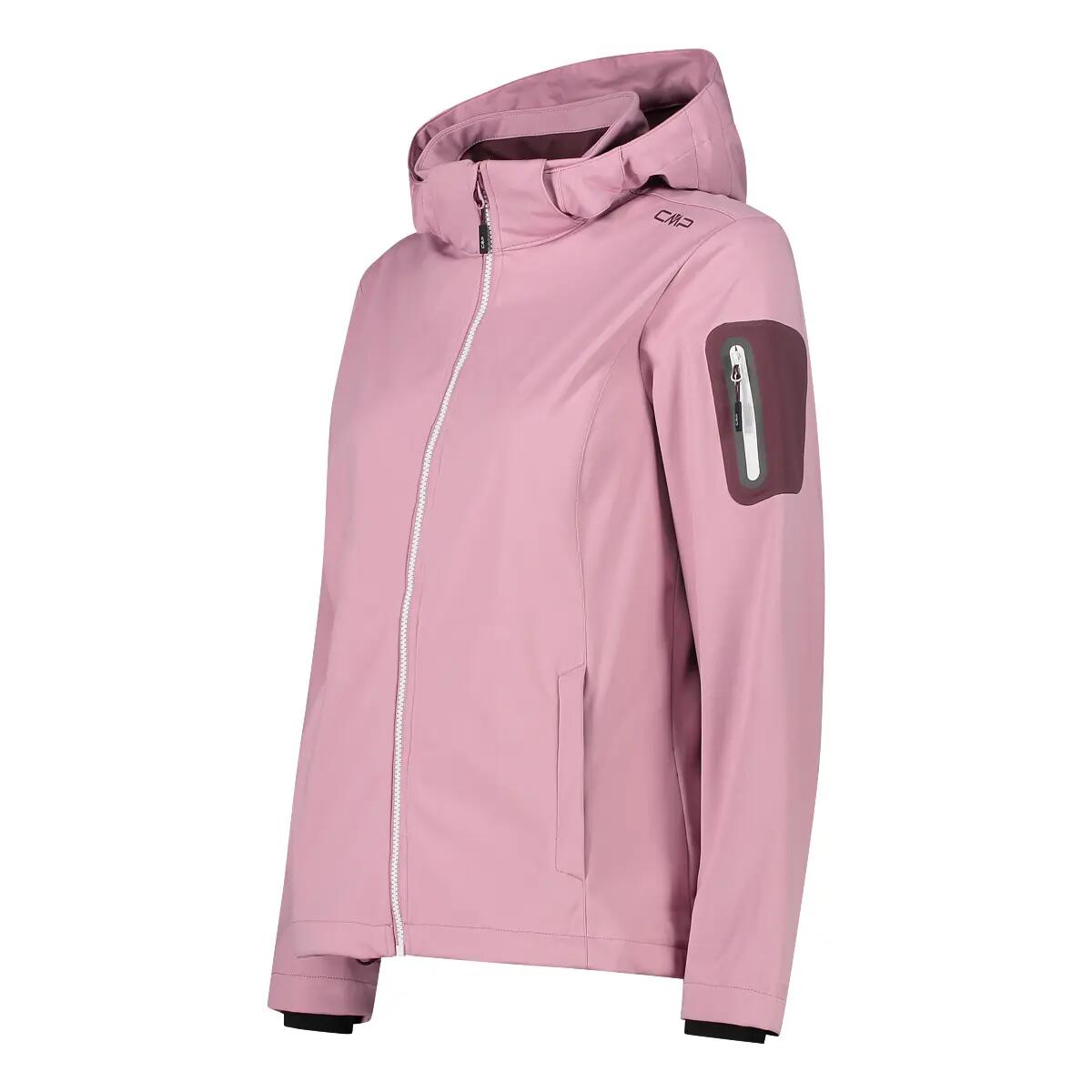 Chaqueta impermeable con capucha desmontable para mujer CMP 3/4