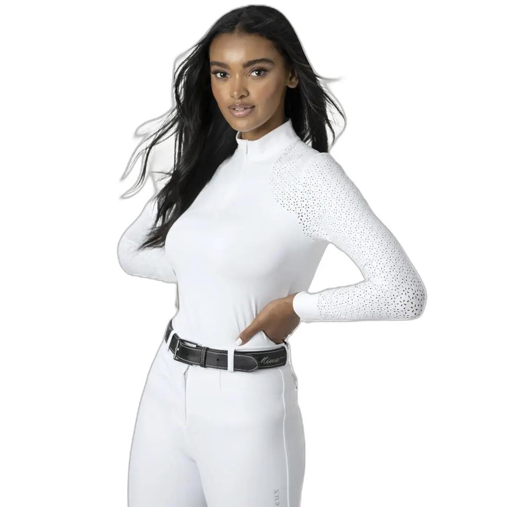 Damespolo met lange mouwen LeMieux Olivia 3/4
