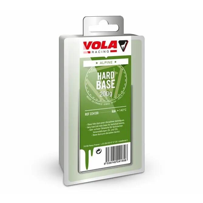 Ski wax against snow abrasion base Vola Hard 200 g