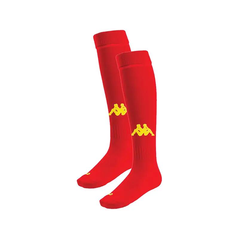 Chaussettes football adulte Penao rouge 2/7