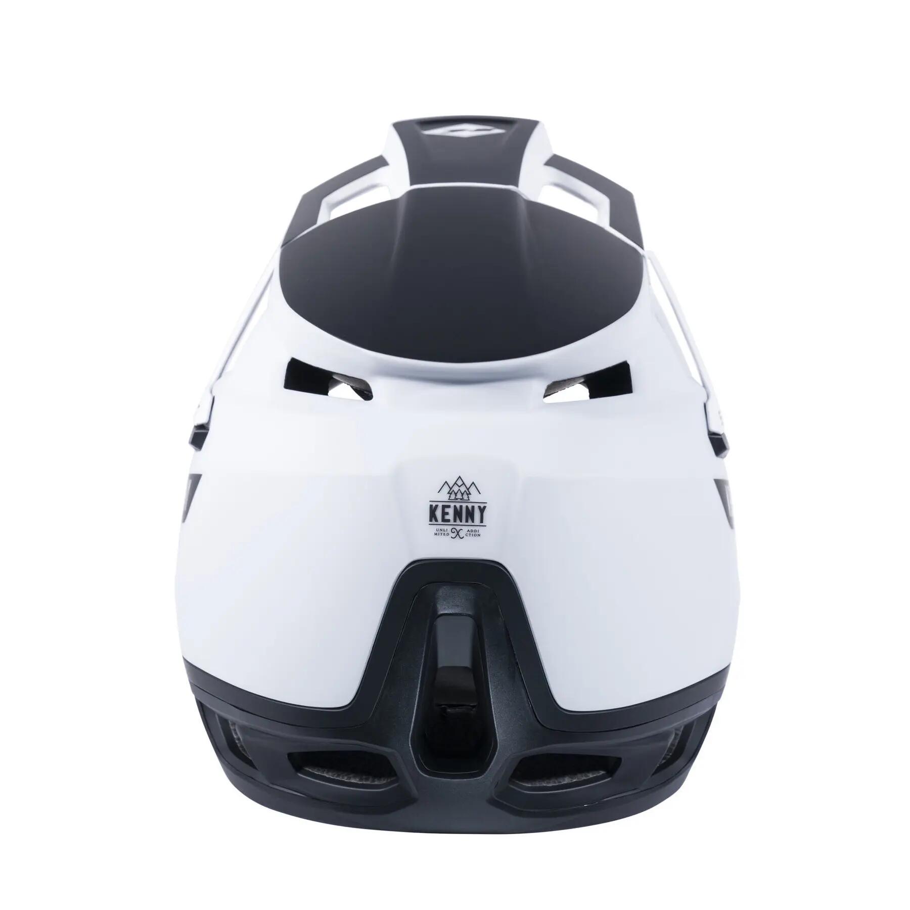 Casque Intégral Kenny Split Blanc / Noir 4/6