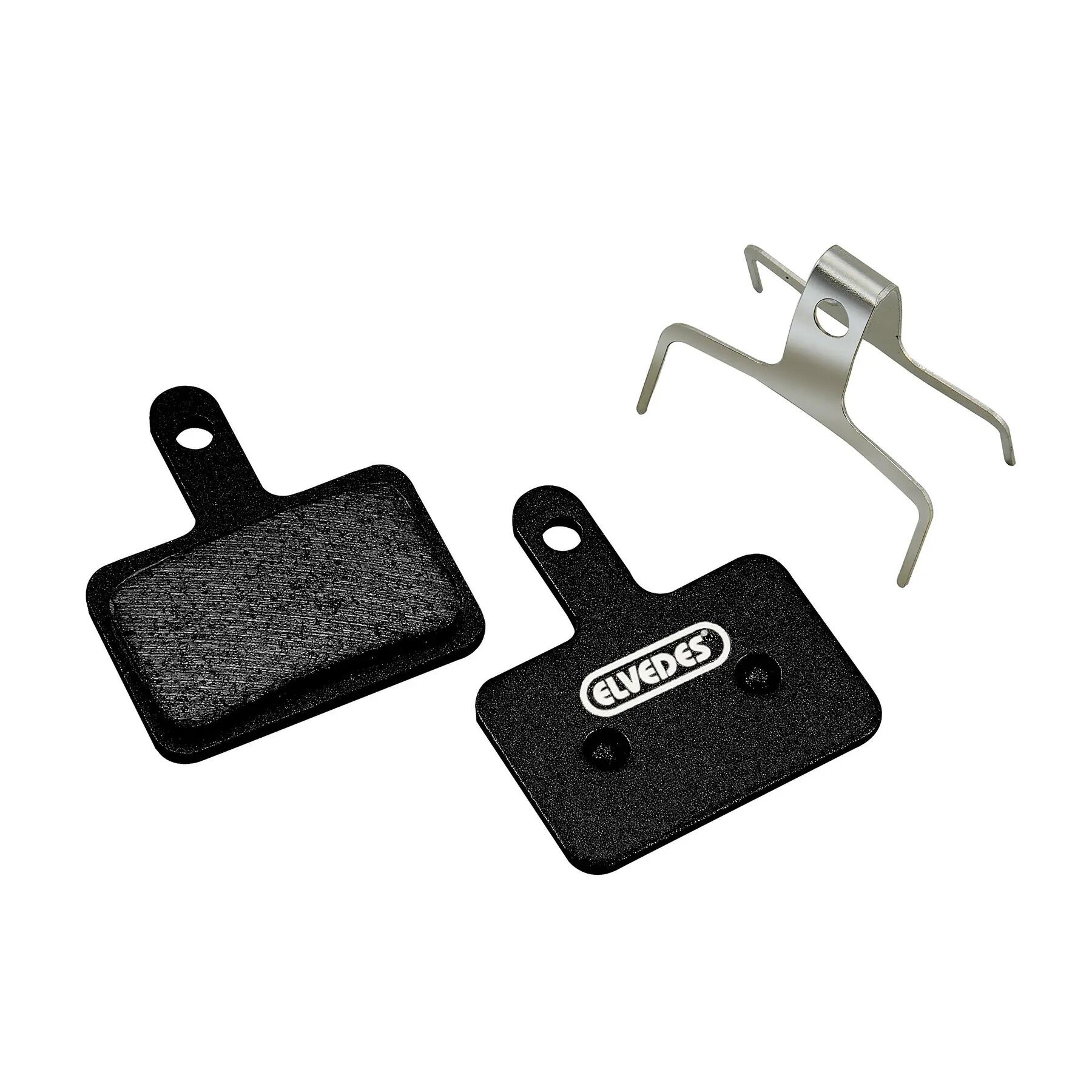 Paires de plaquettes de frein métal carbon Elvedes Shimano BR-M375, M415-M495, M 2/4