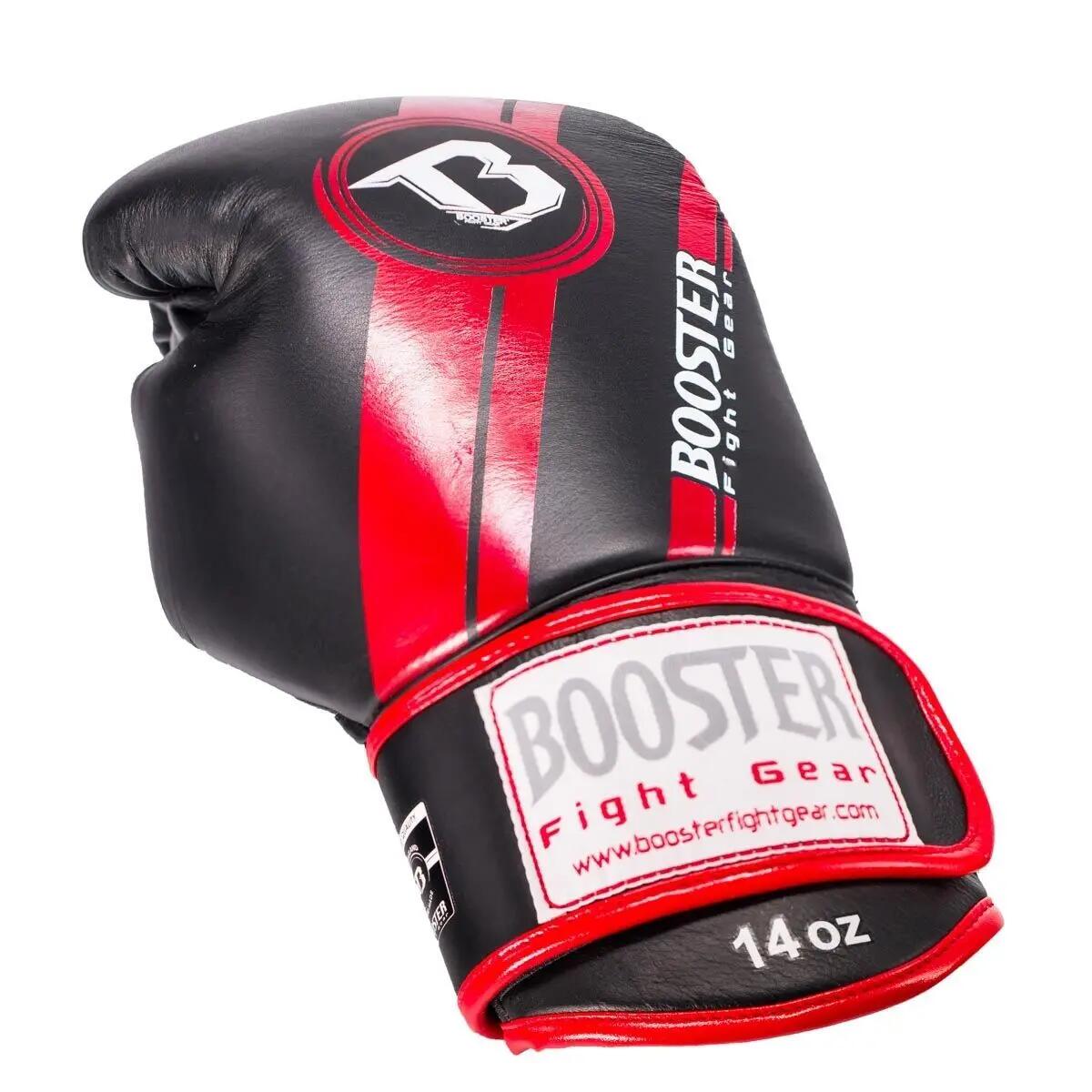 (Kick)bokshandschoenen volwassenen Pro Range BGL 1 V3 Black / Red Foil 2/7
