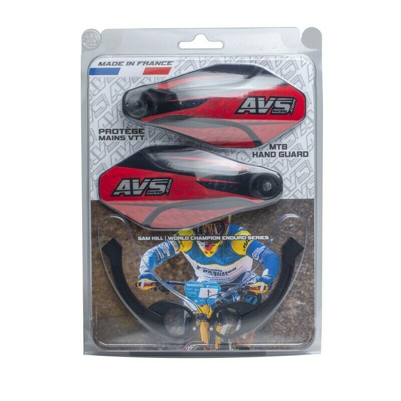 Protetor de mãos AVS - Básico - Vermelho 3/4