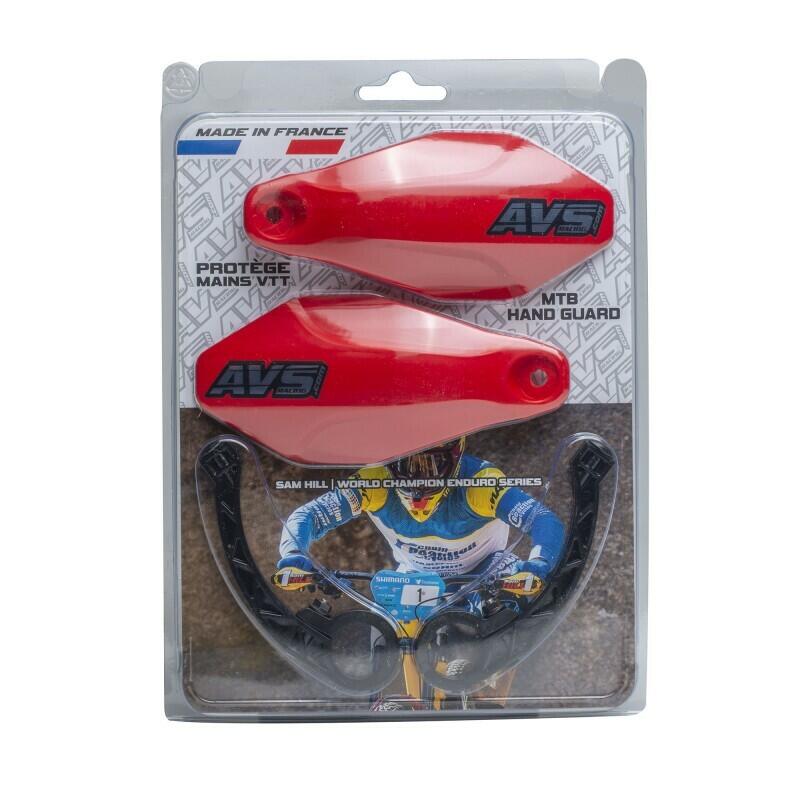 Protetor de mãos AVS - Básico - Vermelho 4/4