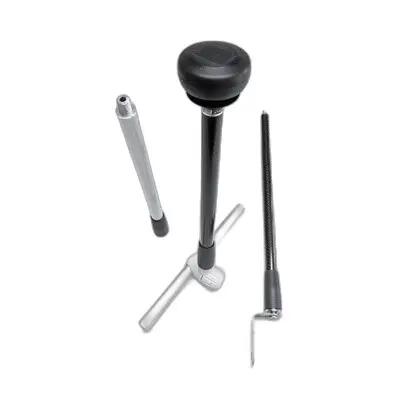 Perche pour girouette aluminium Calypso 1m 2/3