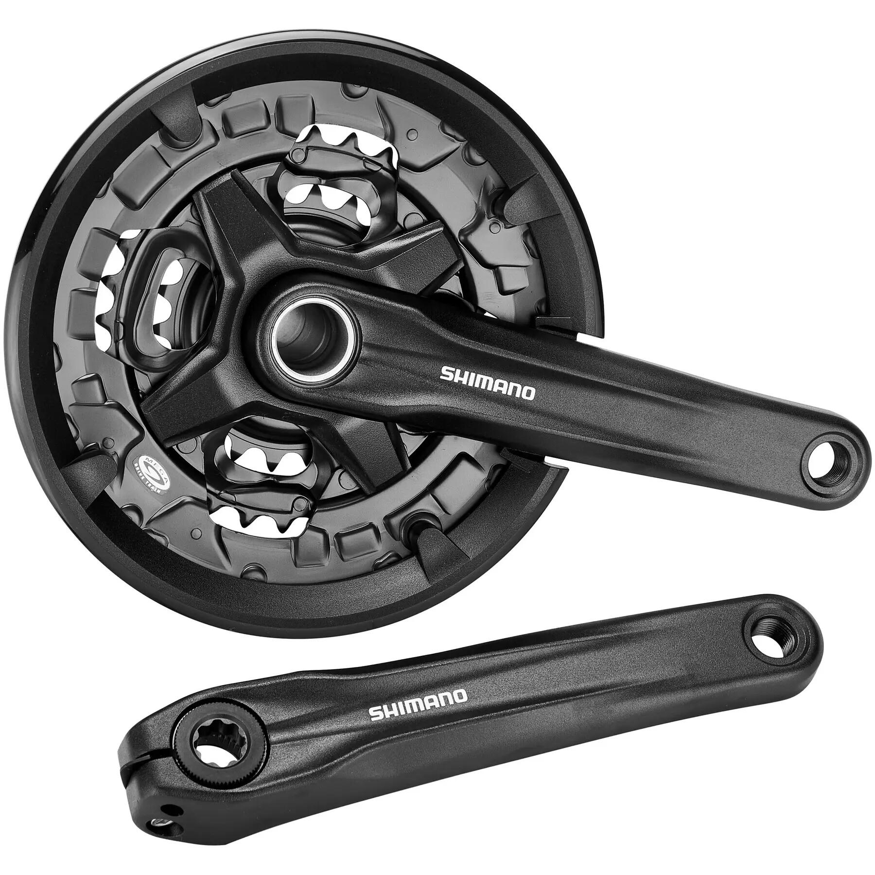 Dreifaches Tretlager Shimano Altus FC-MT210-3 9V 2/3