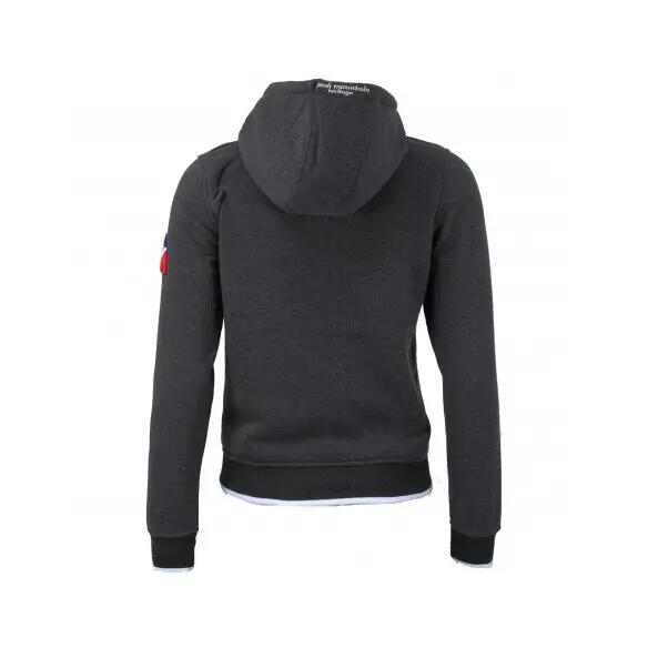 Sweatshirt à capuche molleton femme Peak Mountain Aflow 2/4