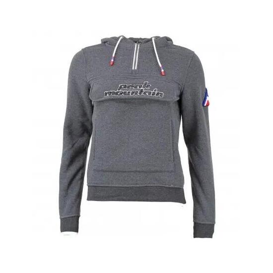 Sweatshirt à capuche molleton femme Peak Mountain Aflow