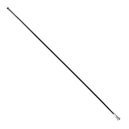 Flache Edelstahl-Speiche mit geradem Kopf und Muttern P2R Sapim 272 mm