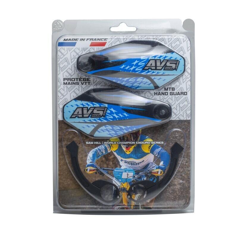 Protetor de mãos AVS - BÁSICO (aba de plástico) - preto 4/7