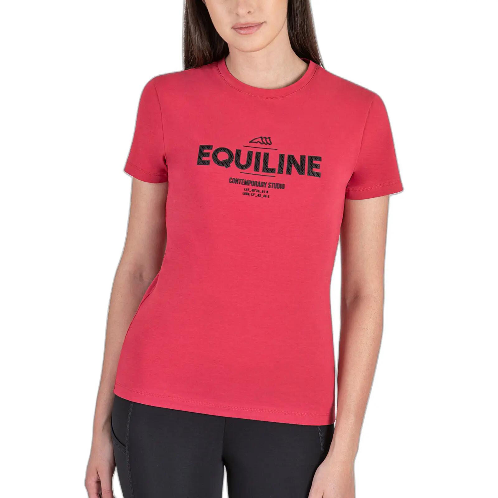 T-shirt femme Equiline Chloec 1/3