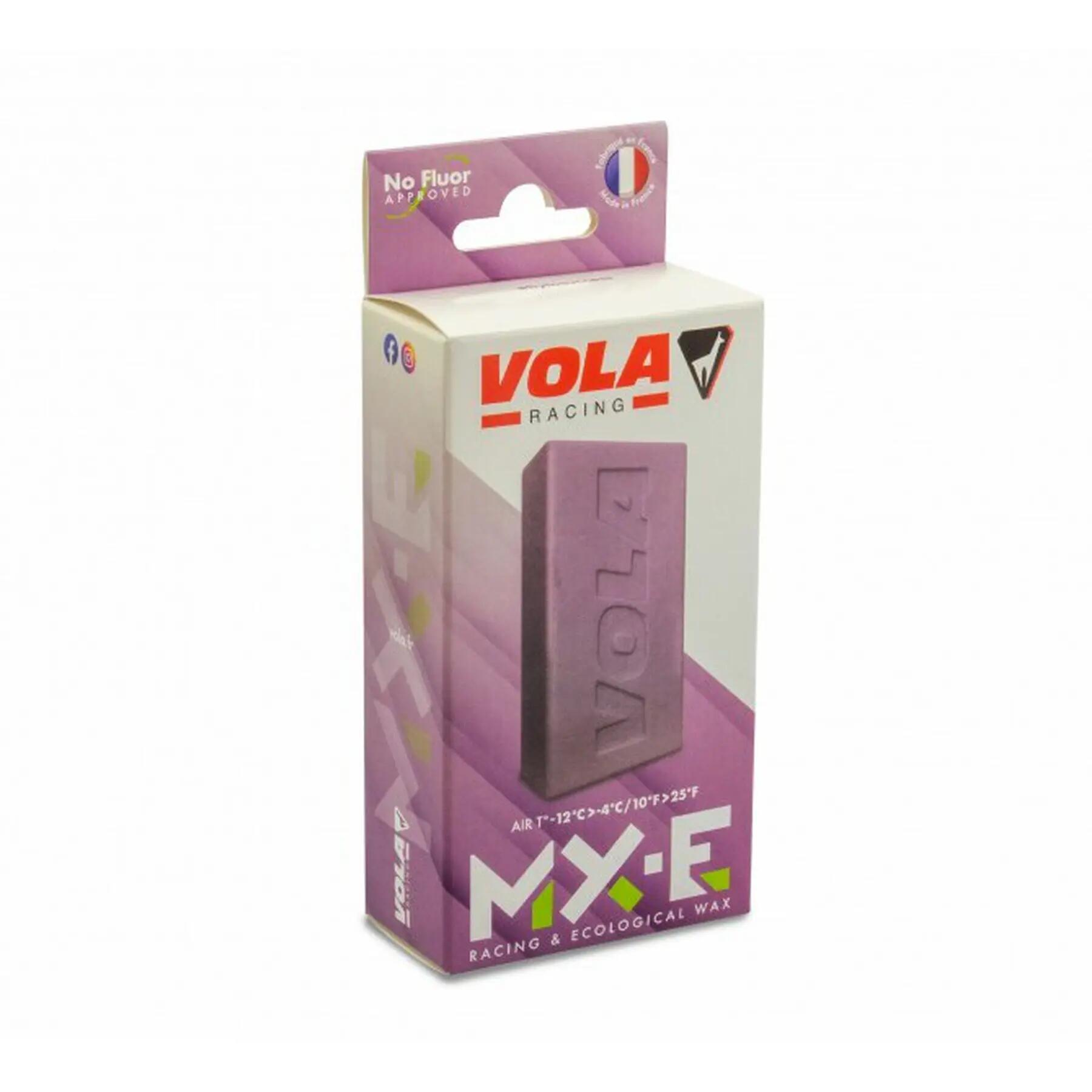 Fart SKI VOLA MX-E No Fluor – Jaune 500g, Écologique, Bio-Sourcé, Performance Toutes Neiges