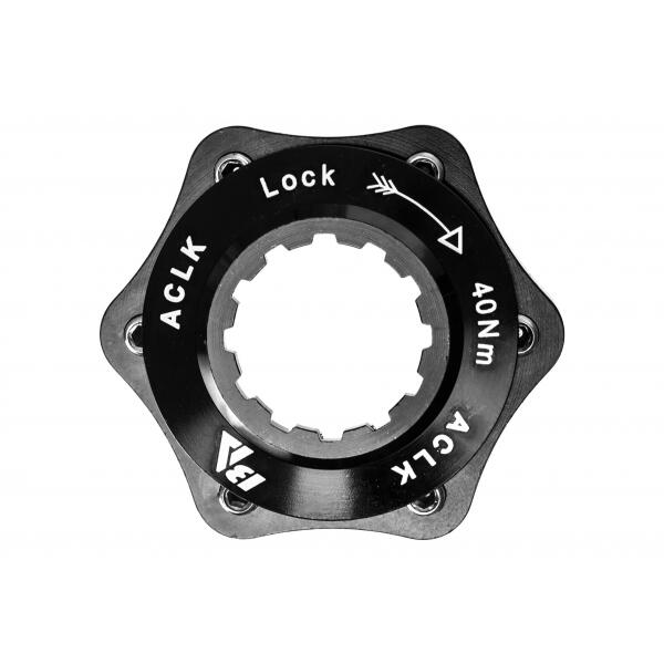 Adaptador de disco de 6 furos para hubs Brake Authority shimano centerlock sauf 3/3