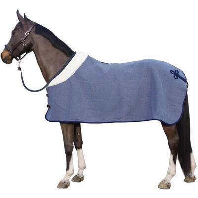 Fleece shirt voor paarden flags&cup arola