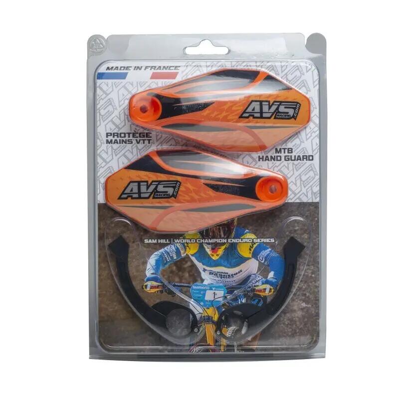 Protetor de mãos AVS - Básico - laranja 3/4