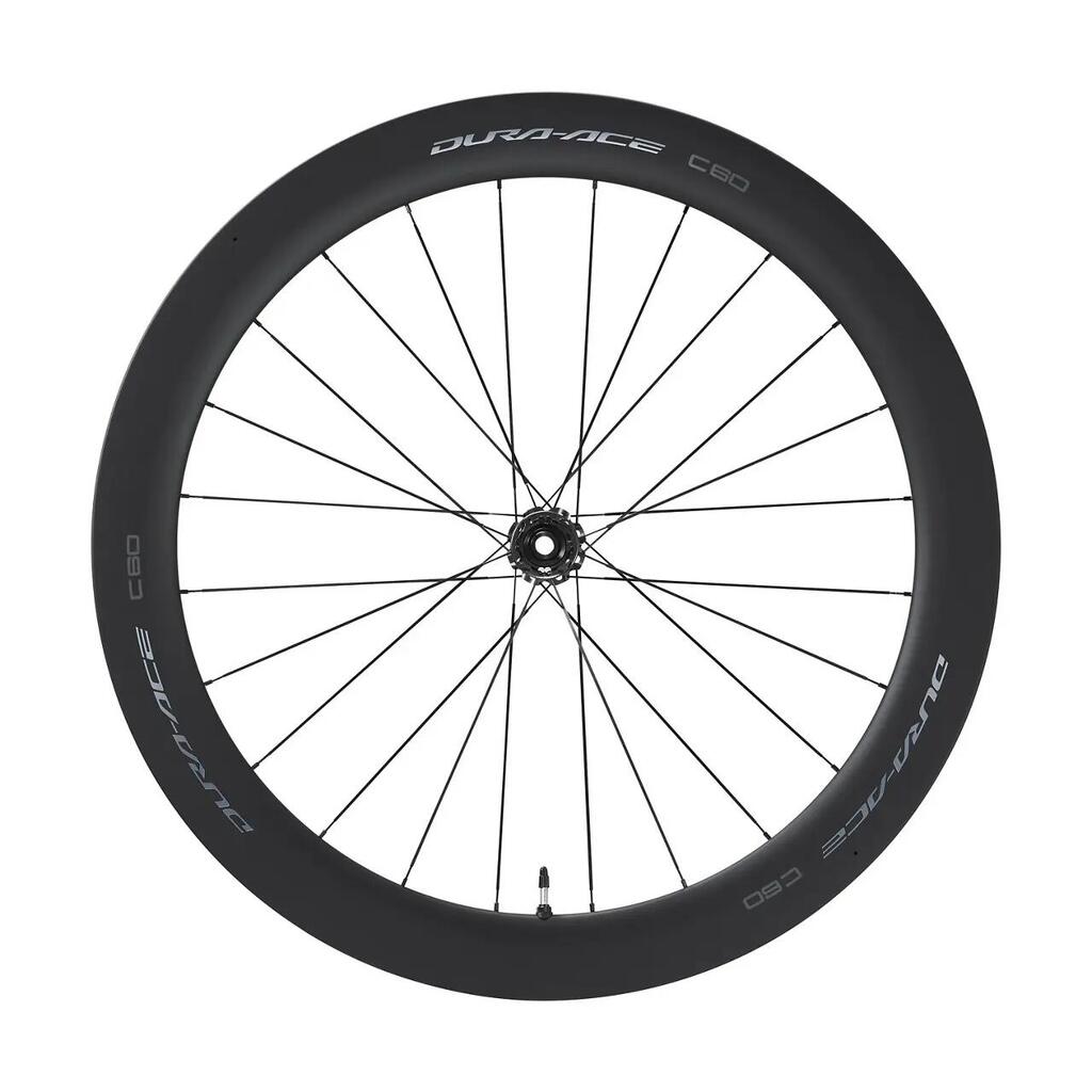 Disc brake bicycle wheel Shimano Dura-ACE WH-R9270-C60-HR-TL-F center lock