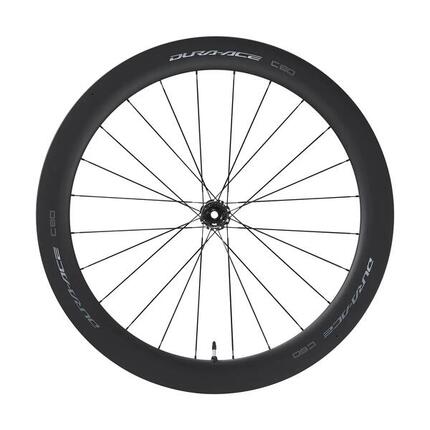 Fahrradlaufrad Scheibenbremse Shimano Dura-ACE WH-R9270-C60-HR-TL-F center lock