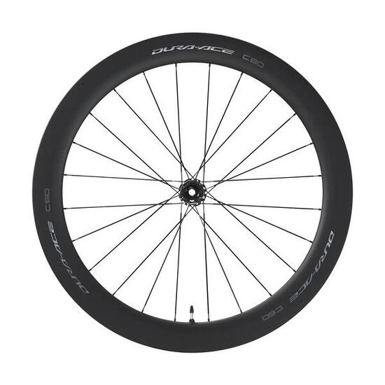 Fahrradlaufrad Scheibenbremse Shimano Dura-ACE WH-R9270-C60-HR-TL-F center lock