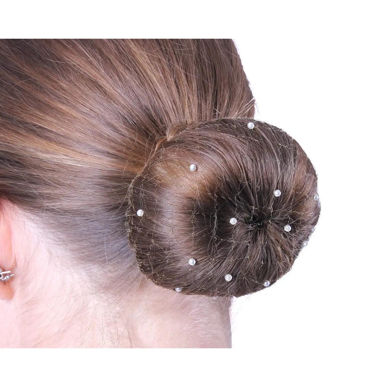 Haarnetz für Frauen QHP Invisible Pearl 2/2