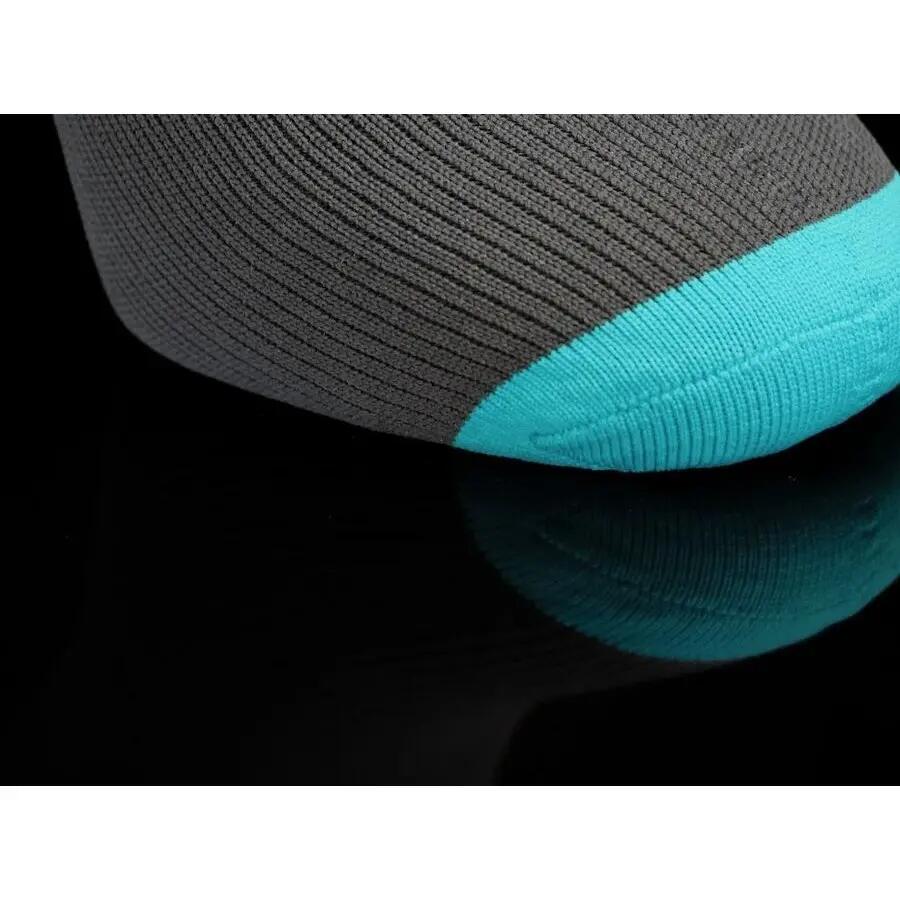 TREK-LIGHT Calze alte impermeabili - Grigio - in lana Merino 7/7