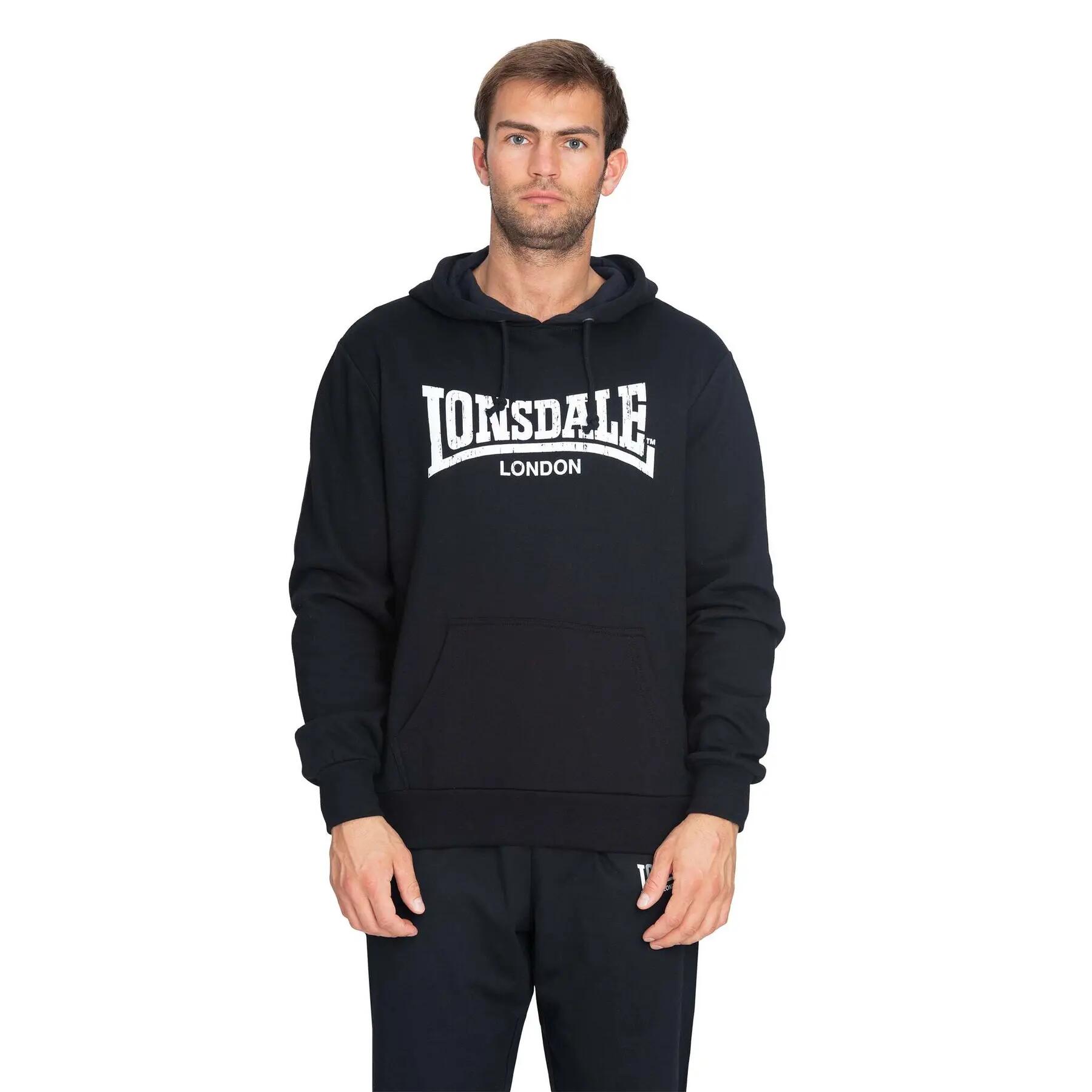 Felpa con cappuccio Lonsdale Wolterton 3/7