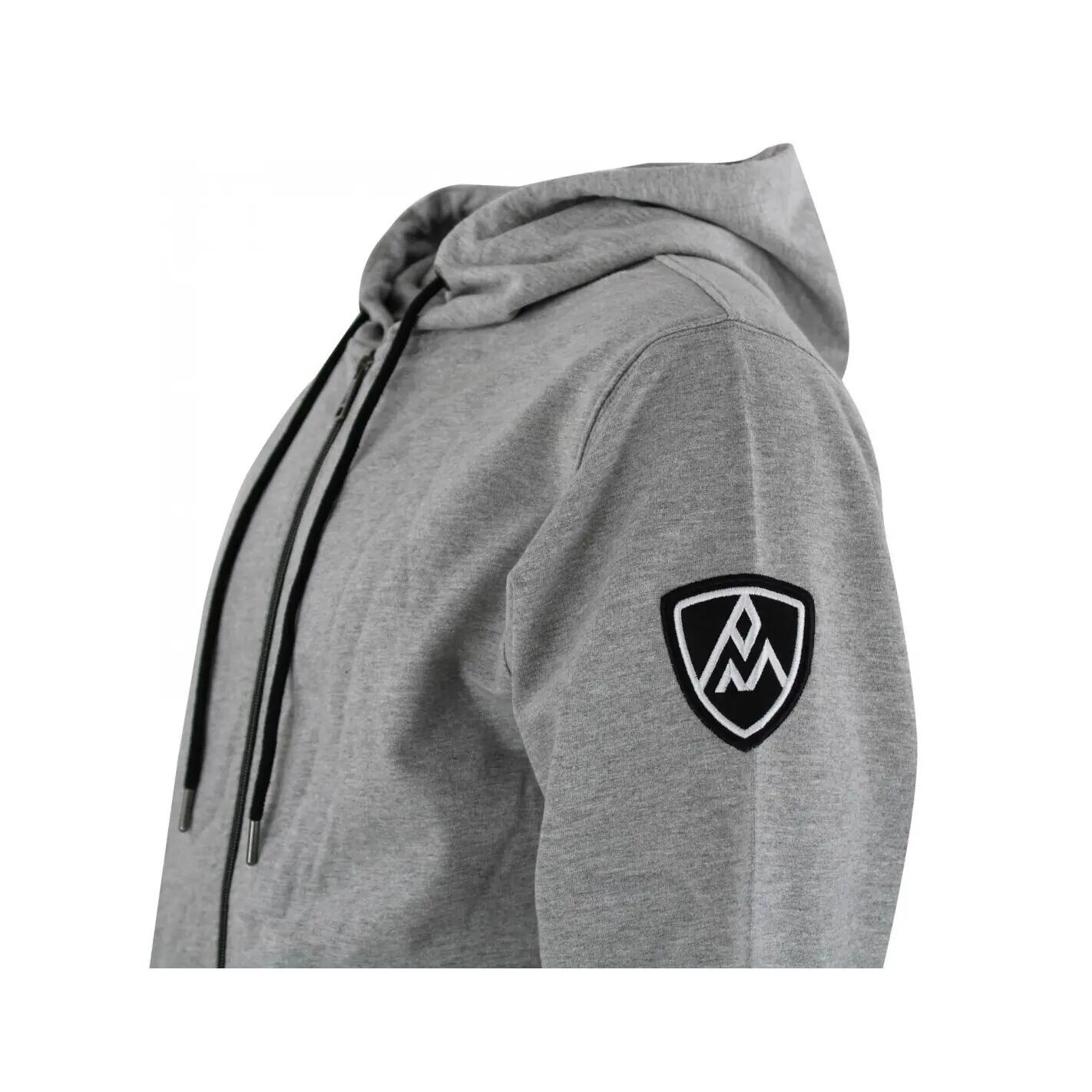 Sweatshirt aus Baumwolle mit vollem Reißverschluss Peak Mountain French Terry 4/4