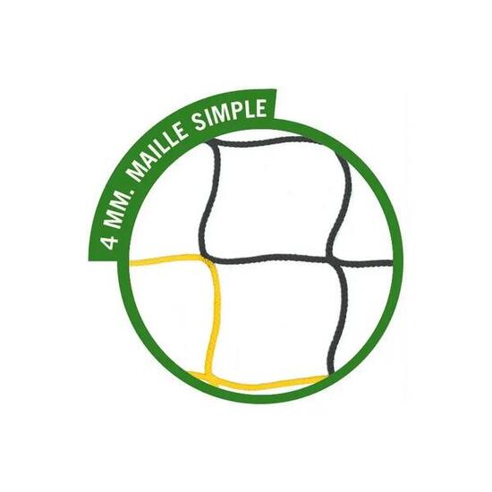 Filet de foot à 11 Sporti bicolore