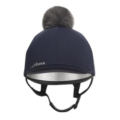 Zijden helm muts lemieux eleanor