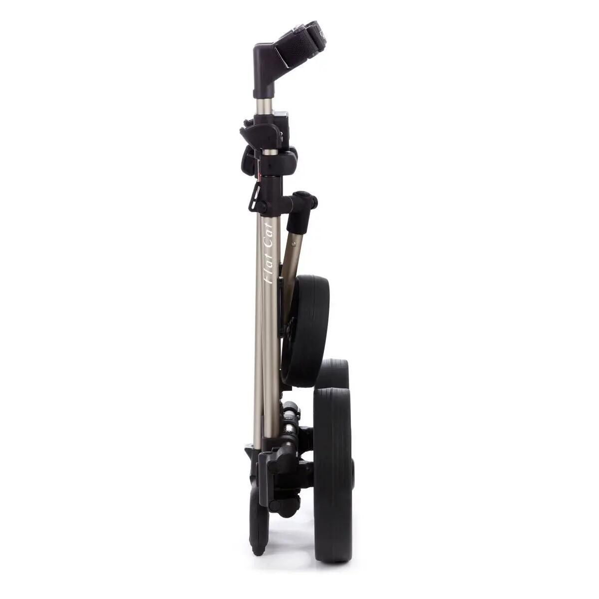 Chariot de golf manuel 3 roues Flat Cat Push 2/3