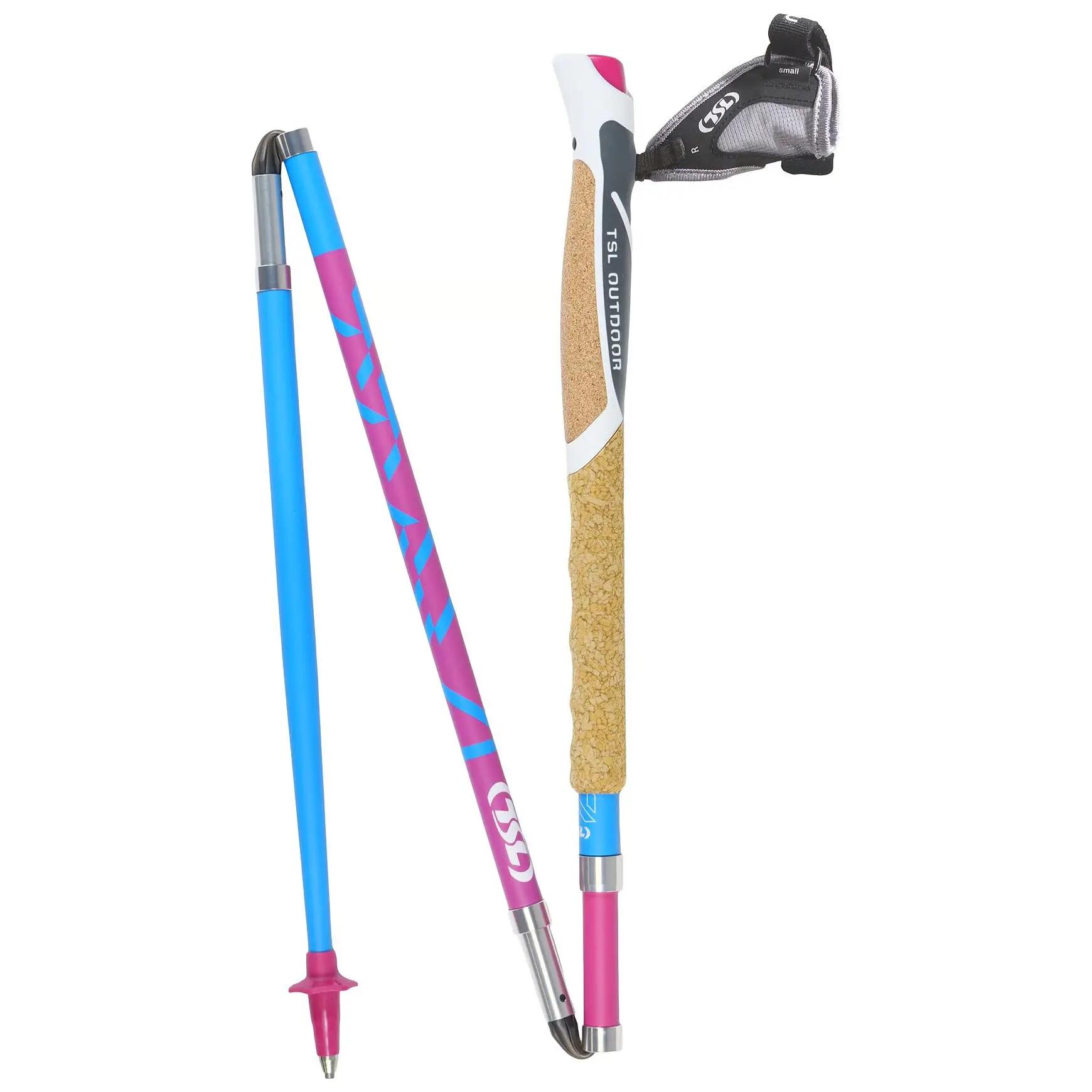 Bâtons TRAIL C4 CORK CROSS FLAMINGO Sht 110 3/5
