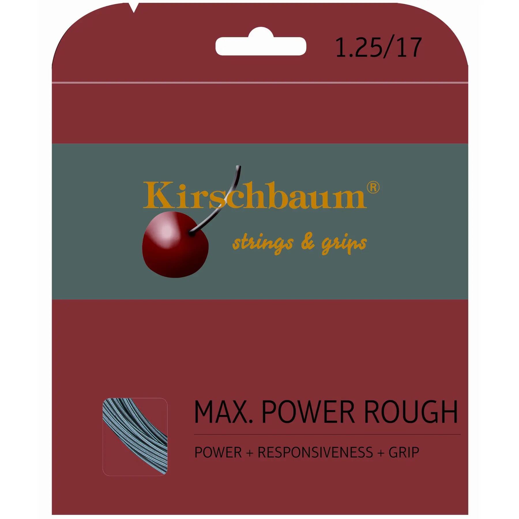 Cordage de tennis Kirschbaum Mmax Power Rough 12 m 2/3
