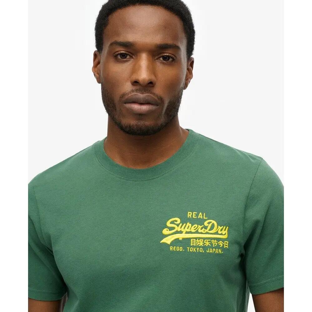 T-shirt décontracté à logo brodé Superdry Vintage 5/6