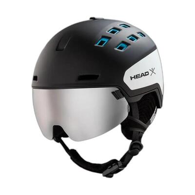 Skihelm head radar wcr