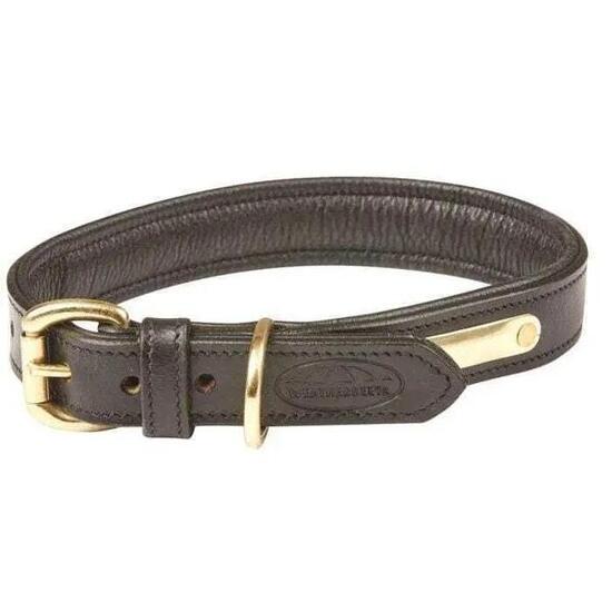 Collier pour chien en cuir rembourré Weatherbeeta