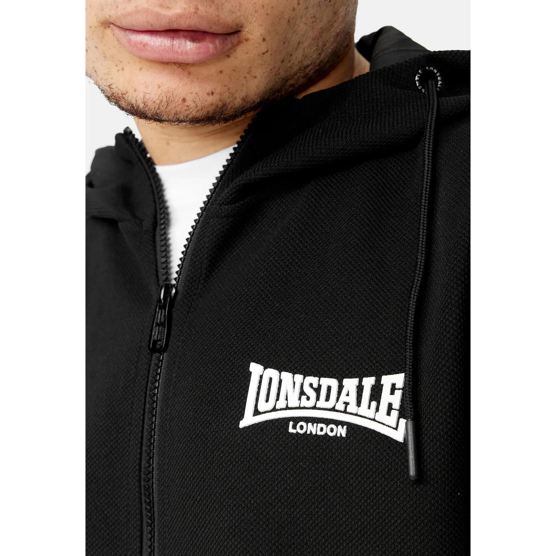 Fato de treino com capuz de ajuste regular Lonsdale Marthal 4/5