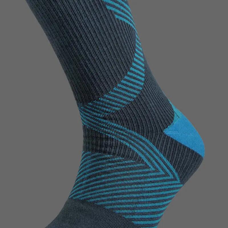 Chaussettes Imperméables Hautes TREK-LIGHT - Gris - à partir de laine Mérinos 7/7