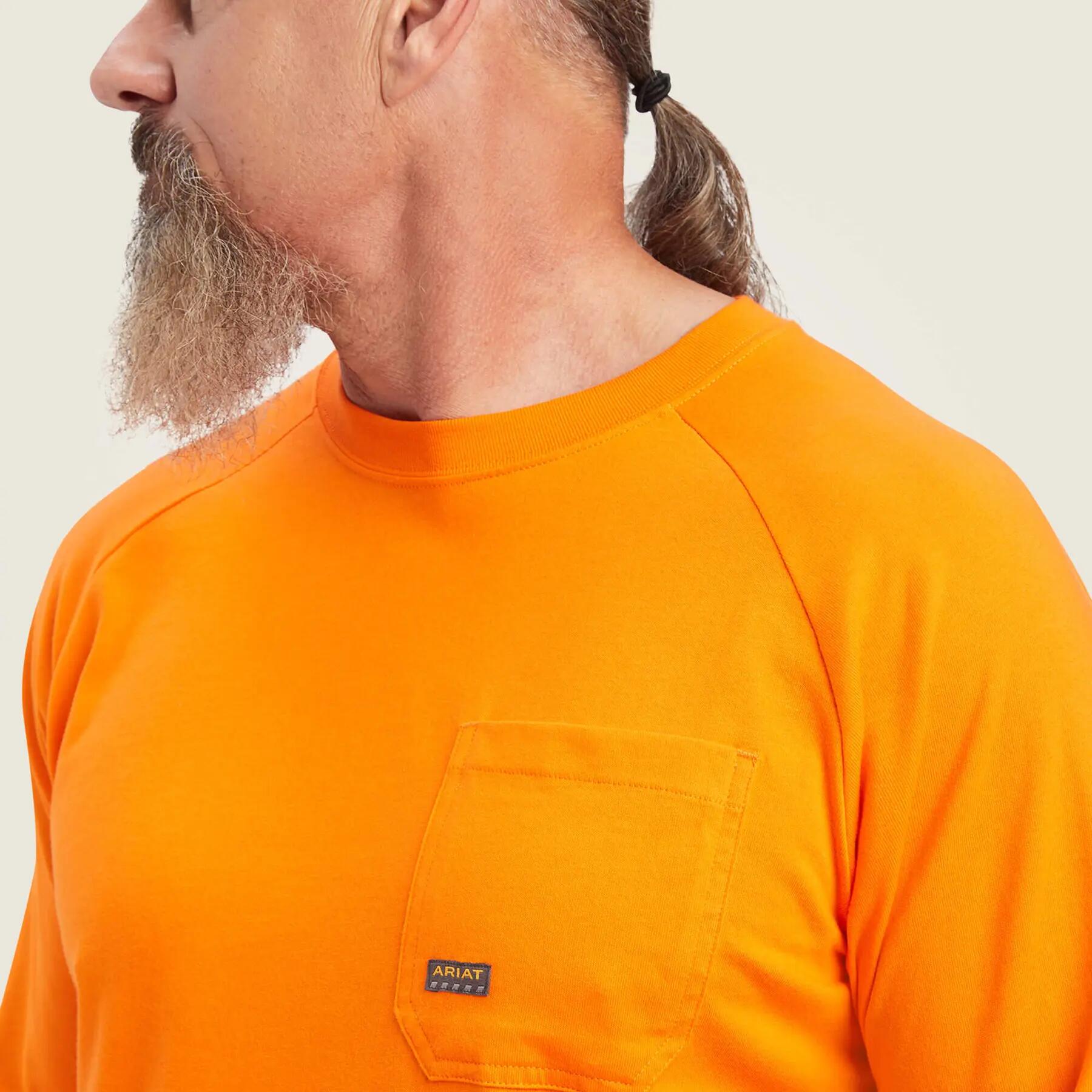 T-shirt manches longues Ariat Rebar Cotton Strong 3/4