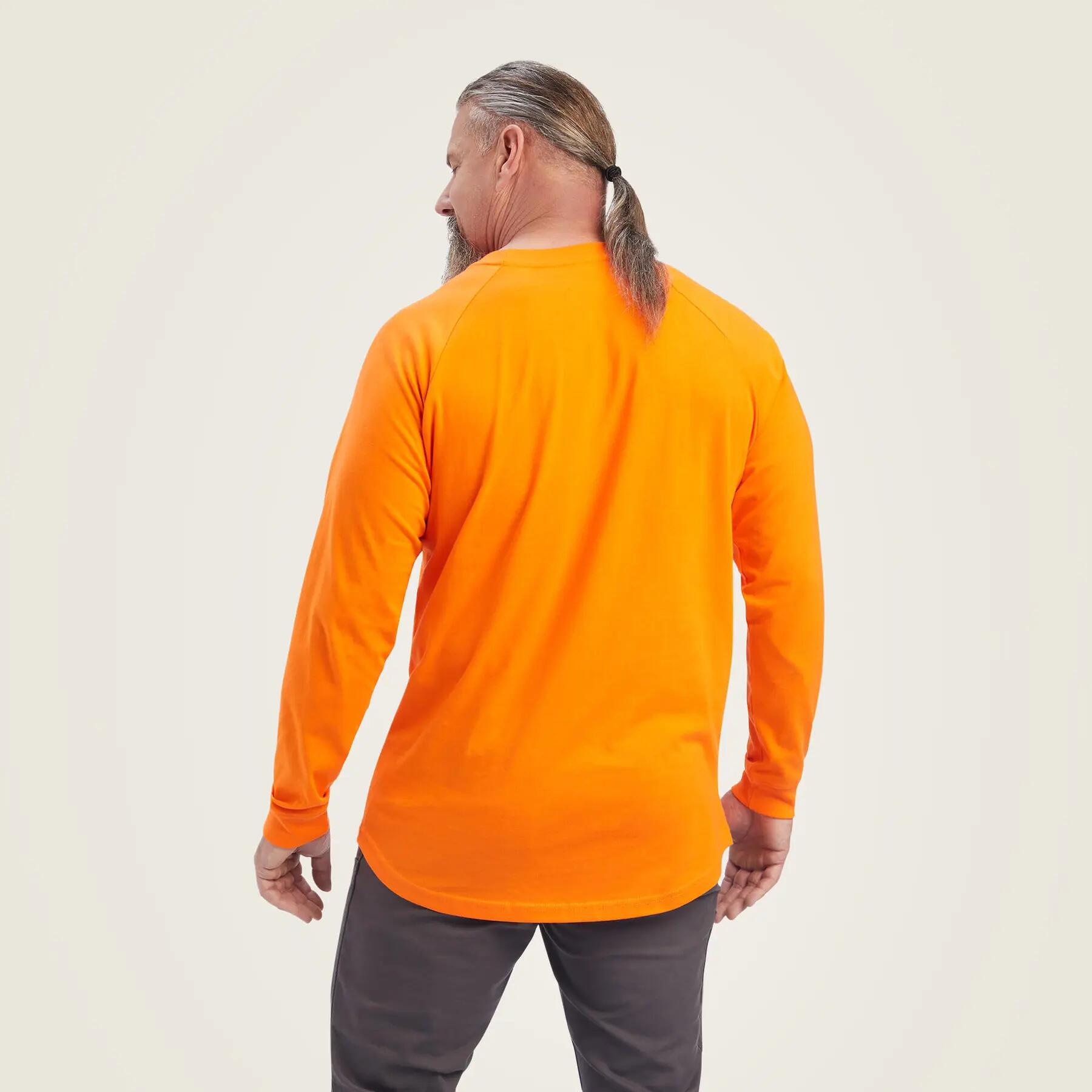 T-shirt manches longues Ariat Rebar Cotton Strong 2/4