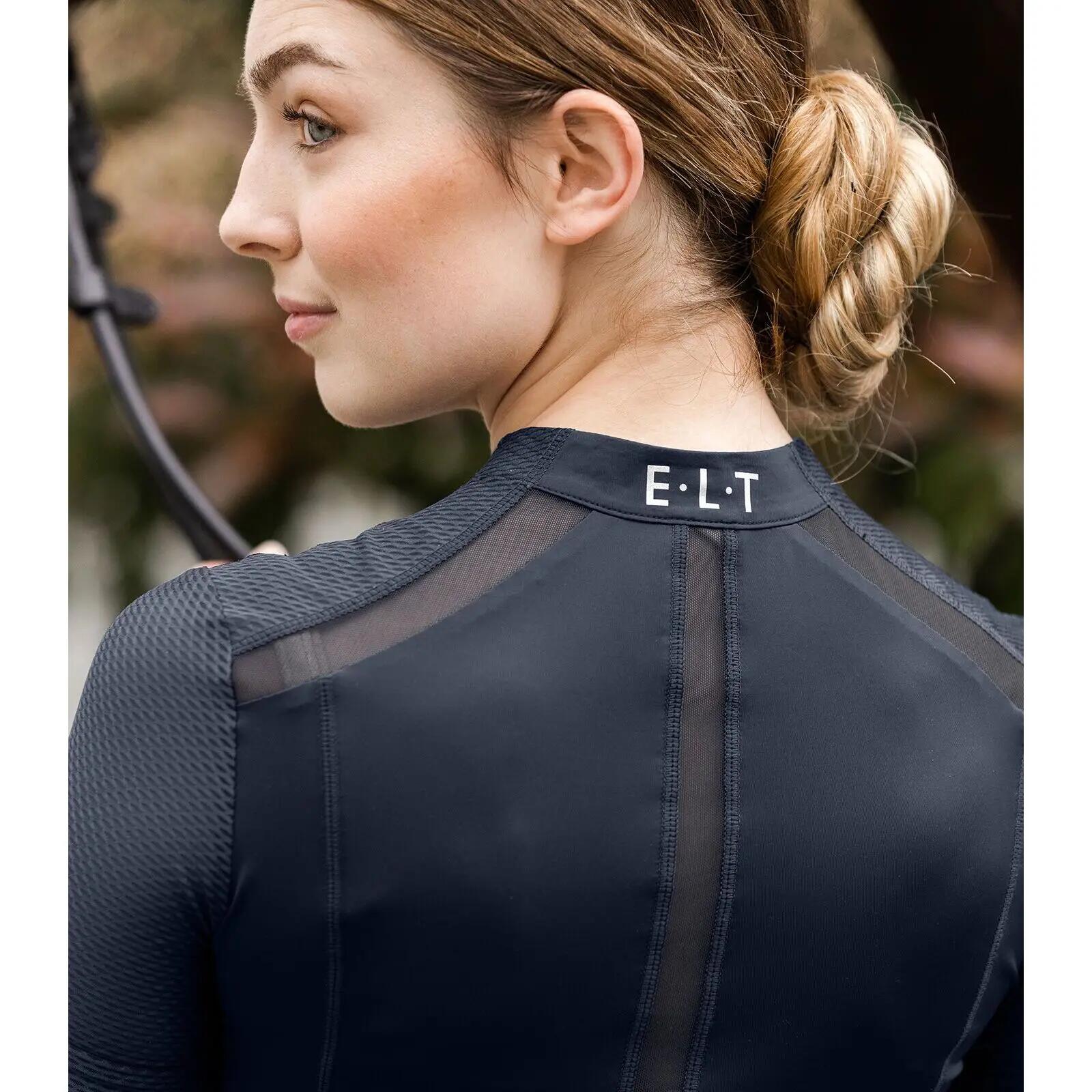 Polo d'équitation technique zippé femme ELT Nancy 7/7