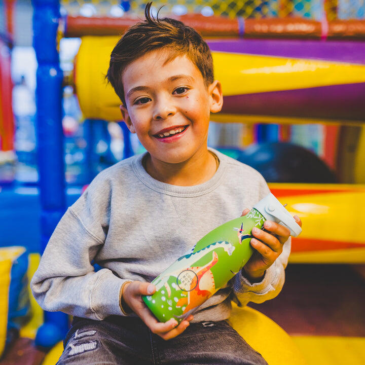 Botella Térmica para niños Cool Bottles. Con envío gratis. Jurassic Era 350ml 5/5