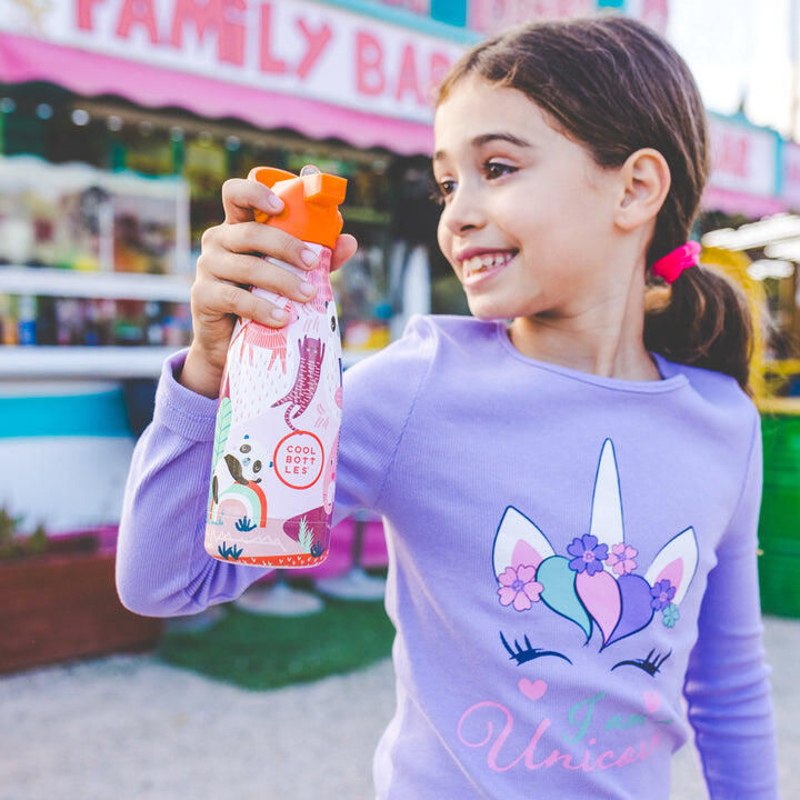 Botella Térmica para niños Cool Bottles. Con envío gratis. Panda Gang 260ml 5/5