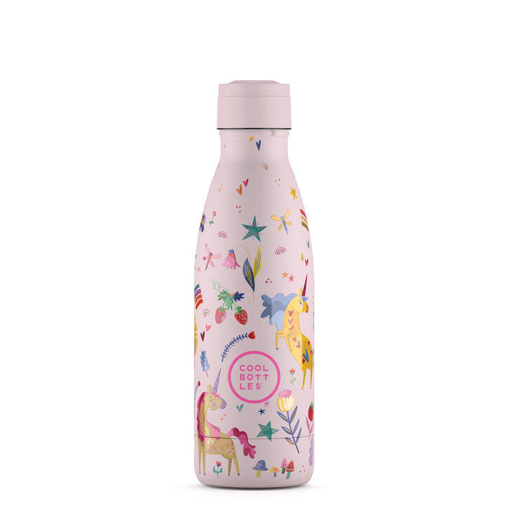 Botella Térmica para niños Cool Bottles. Con envío gratis. Funny Unicorns 350ml 2/5