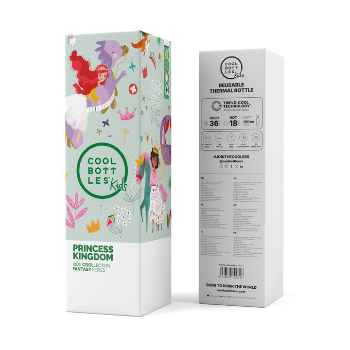 Botella Térmica para niños. Con envío gratis. Princess Kingdom 350ml 4/5