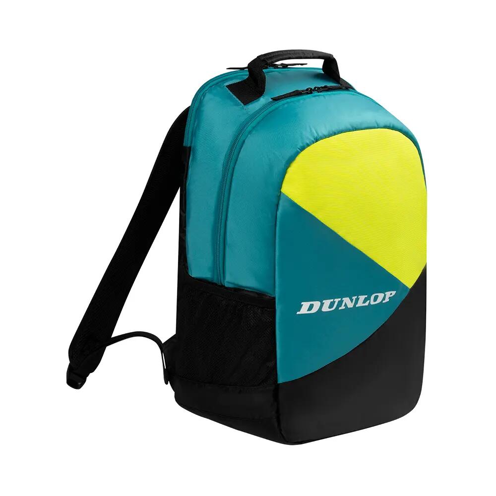 Dunlop SX Club Tennis Backpack - Teal/Yellow