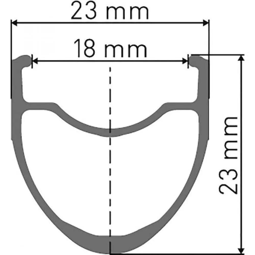 DT SWISS wiel (achterwiel) P 1800 SPLINE 23 28, Alu, zwart, 130/5mm QR, S... 2/2