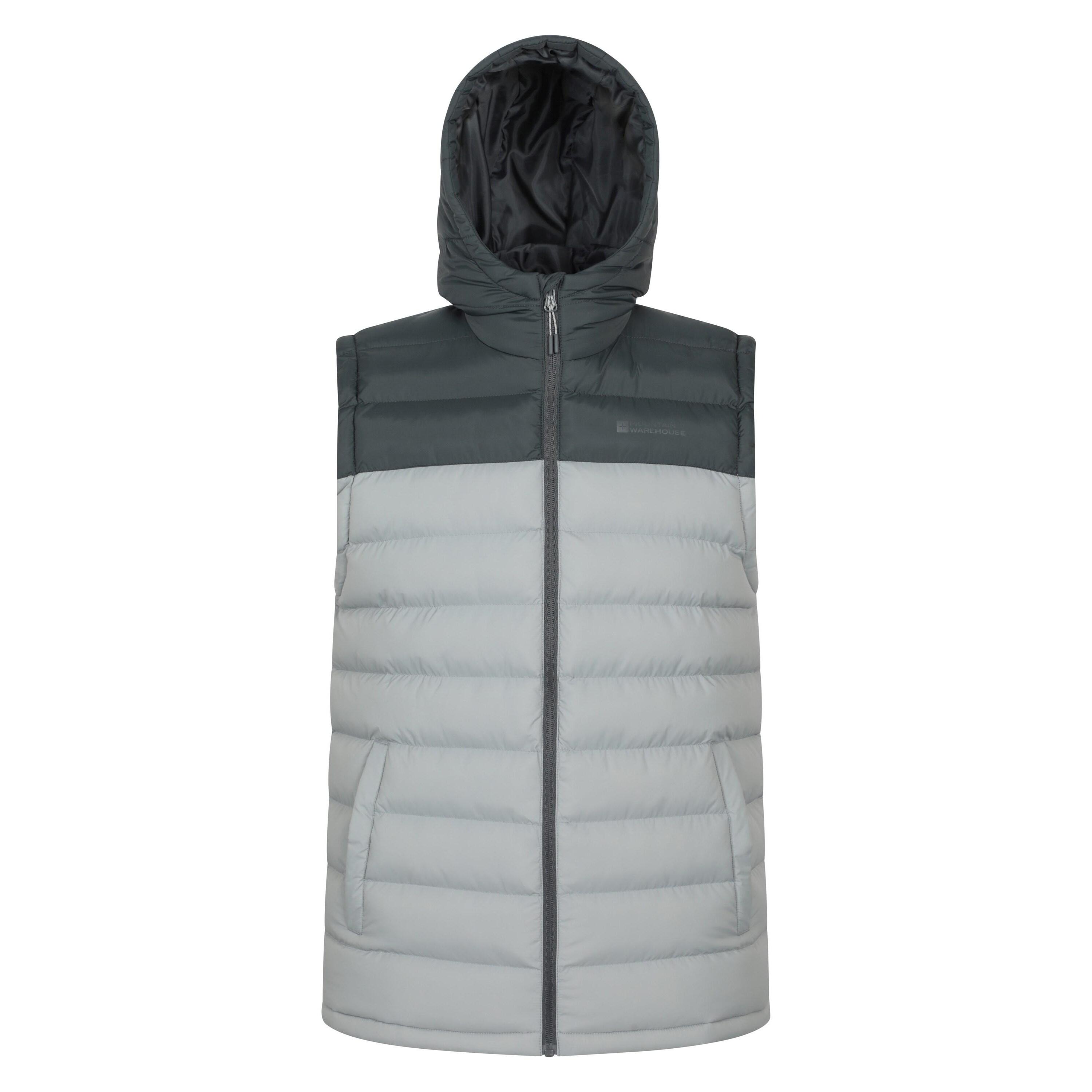 Mountain Warehouse Mens Seasons Hooded Padded Gilet