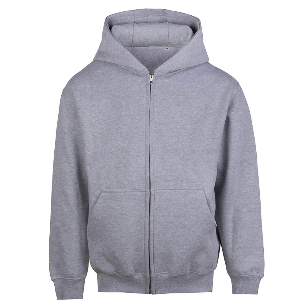 Awdis Mens Vision Heather Heavyweight Full Zip Hoodie