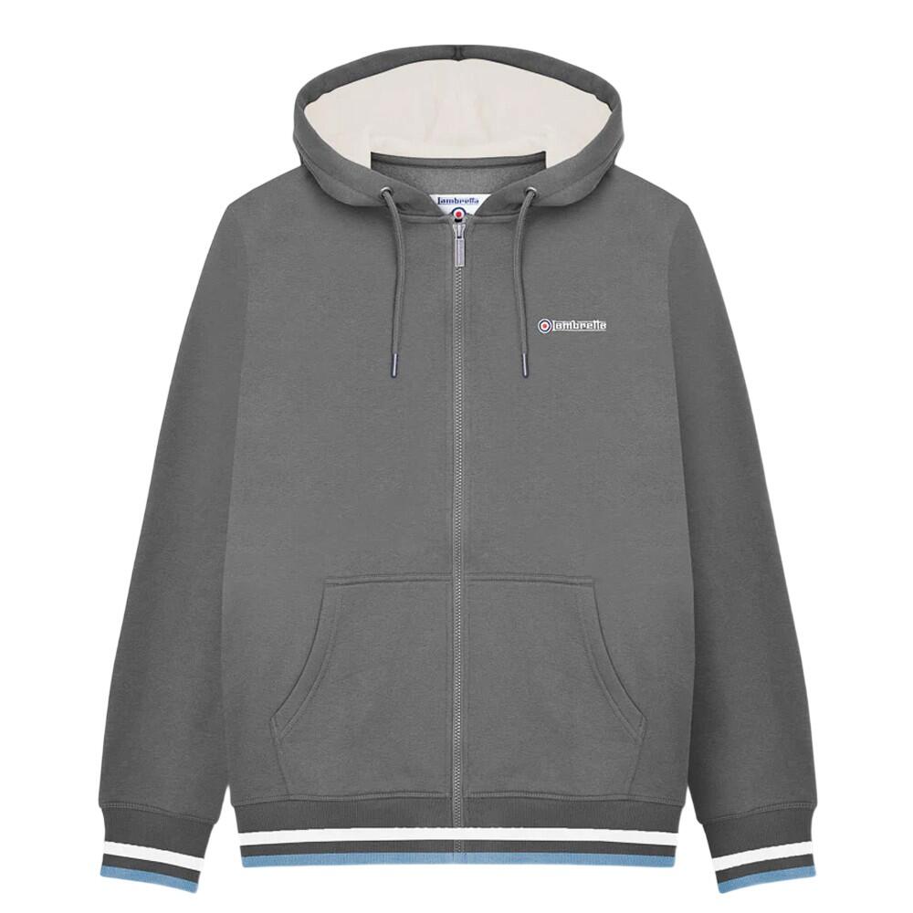 Lambretta Mens Full Zip Hoodie